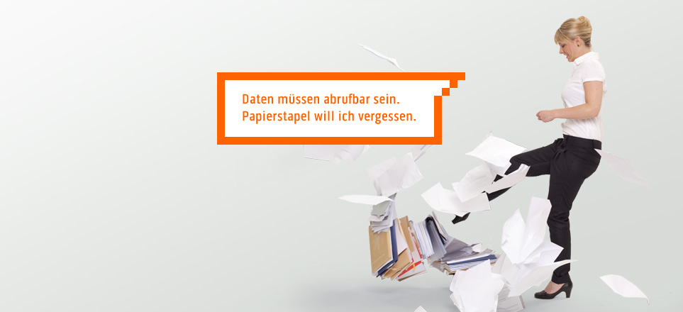 Ab heute ist der Papierwust Schnee von gestern.